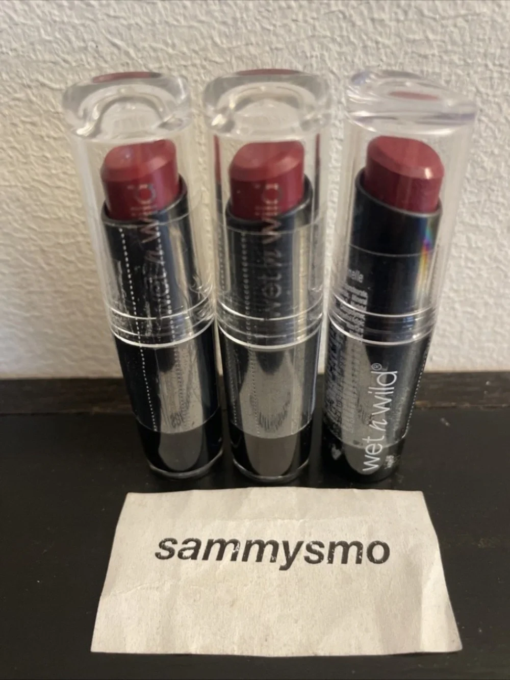 Wet N Wild Lipstick 917B Cinnamon Spice SEALED x3